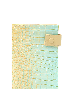 Q260119F-7 FABRETTI Обложка для документов жен. 100% натуральная кожа КРС 