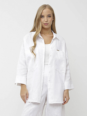 NK35-1 FABRETTI Блуза женская 100% лён