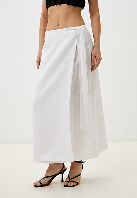 ZSK49-1 FABRETTI Юбка женская 100% лён