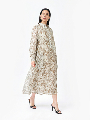 NLDS205-190P FABRETTI Платье женское 85% тенсел, 15% полиамид