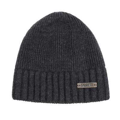 DFRG56-45 FABRETTI Шапка мужская 50% шерсть, 30% вискоза, 20% полиэстер