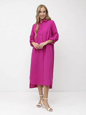 NCF50-73 FABRETTI Платье женское 70% лён 30% вискоза