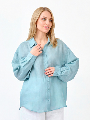 NLST63-153 FABRETTI Рубашка женская 55% рами, 45% тенсел