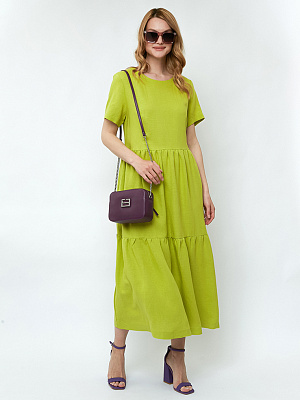 ZD30-104 FABRETTI Платье  женское 53% лён, 47% вискоза