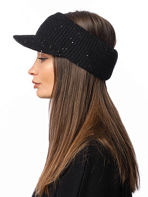 DW106-2 Fabretti Повязка женская 35% ангора, 35% вискоза, 27% нейлон, 3% полиэстер