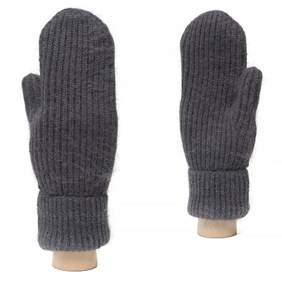 JLF12-3 FABRETTI Рукавицы жен. 40% ангора, 20% вискоза, 38% полиэстер, 2% метанит