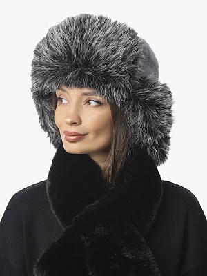 DI47-3 Fabretti Ушанка женская 100% полиэстер