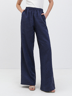 NK79-9 FABRETTI Брюки женские 100% лён