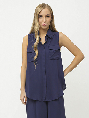 NCF142-110 FABRETTI Блуза  женская 100% вискоза