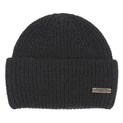 DFRG58-2 FABRETTI Шапка мужская 20% альпака, 30% шерсть, 50% акрил