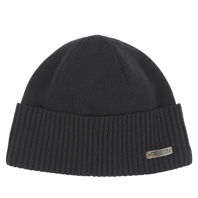 DFRG52-2f FABRETTI Шапка мужская 50% шерсть, 30% вискоза, 20% полиэстер