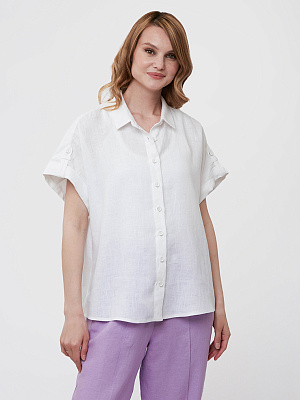 ZJ46.1-1 FABRETTI Блуза женская 100% лён