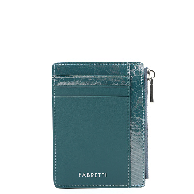 Q250252-152 FABRETTI Визитница  жен. нат. кожа