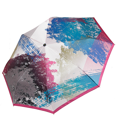 UFS0068-4 Зонт жен. Fabretti, автомат, 3 сложения, сатин 