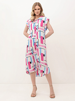 NCF151-73 FABRETTI Платье  женское 100% вискоза