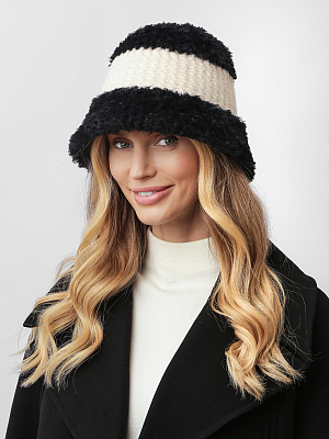 DI41-2 Шляпа жен. 20% вискоза 80% полиэстер разм.57 FABRETTI