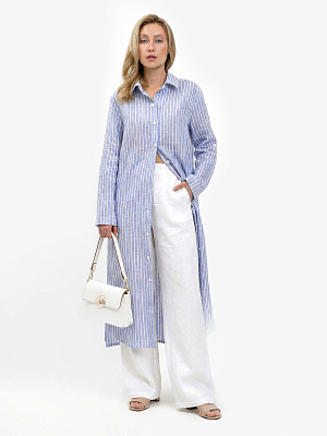 NK50-8 FABRETTI Платье женское 100% лён