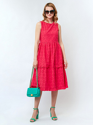 NSH185-5 FABRETTI Платье женское 100% хлопок