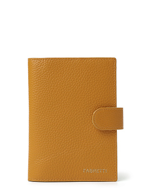 Q260014D-105 FABRETTI Обложка для документов жен. 100% натуральная кожа КРС 