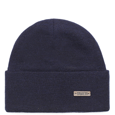 DFRG37-8 Шапка муж. 50% шерсть 30% вискоза 20% полиэстер разм.58 FABRETTI