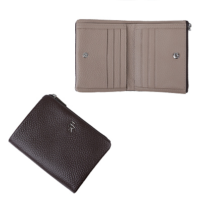 Q001D2-12 FABRETTI Кошелек  жен. нат. кожа