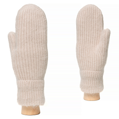 JLF12-13 FABRETTI Рукавицы жен. 40% ангора, 20% вискоза, 38% полиэстер, 2% метанит