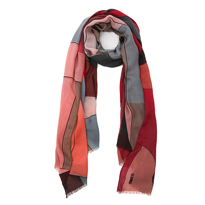 VFS1024-4 Шарф жен. 18% шерсть, 82% модал  70x180 FABRETTI