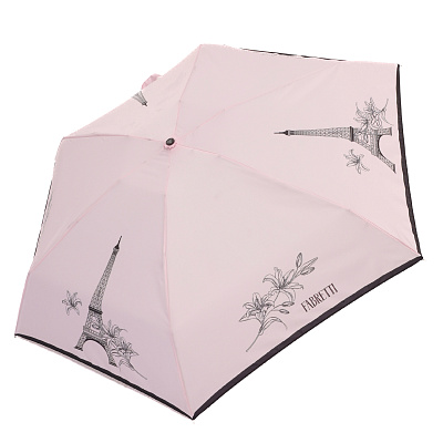 UFZ7-5 Зонт женский, механический, 5 сложений, эпонж