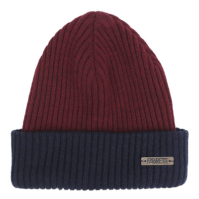 DFRG59-4 FABRETTI Шапка мужская 50% шерсть, 30% вискоза, 20% полиэстер