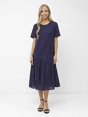 NCF164-110 FABRETTI Платье женское 100% хлопок