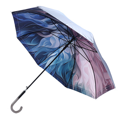 UFD0033-25 Зонт-трость жен. Fabretti, сатин