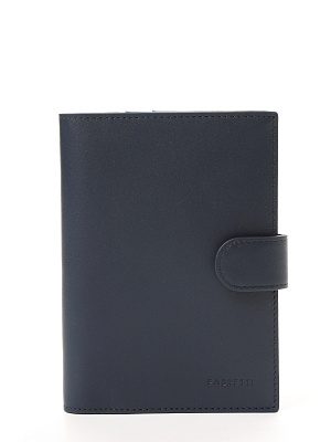 Q250276N-8 FABRETTI Обложка для документов муж. 100% натуральная кожа КРС 