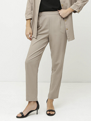 NCF80-191 FABRETTI Брюки женские 70% лён 30% вискоза