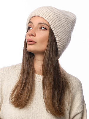 DLIF34-13 Fabretti Шапка женская 40% ангора, 20% вискоза, 38% полиэстер, 2% метанить