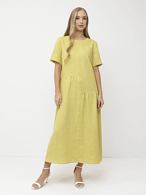 NK103-7 FABRETTI Платье женское 100% лён