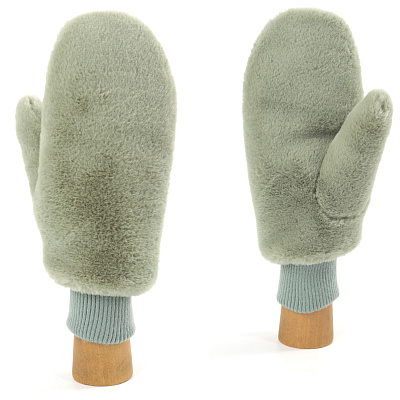 JDF32-28 FABRETTI Рукавицы жен. искусственный мех 100% полиэстер