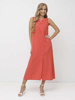 NCF89-90 FABRETTI Платье женское 70% лён 30% вискоза