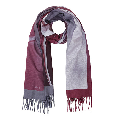 VFJ6-4 Шарф жен. 30% вискоза, 70% полиэстер 70x180 FABRETTI