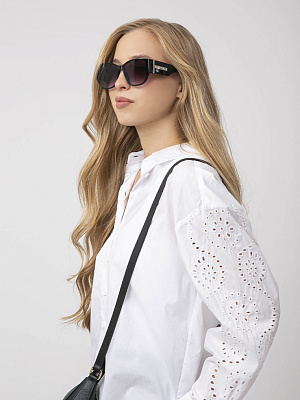 NCF57-1 FABRETTI Блуза женская 55% хлопок 45% тенсель