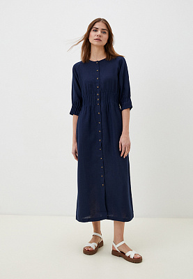 ZD29-110 FABRETTI Платье  женское 100% лён