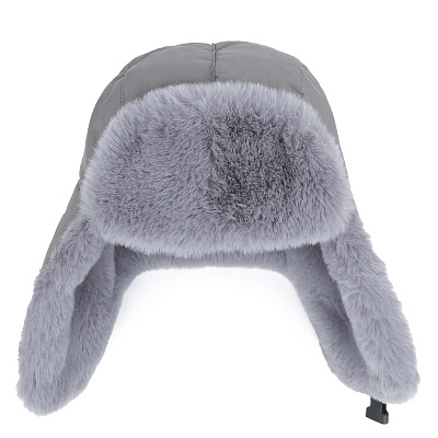 DIG10-3 Fabretti Ушанка мужская 100% полиэстер