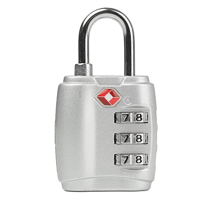 R67102-3 FABRETTI Кодовый замок для чемодана сплав цинка