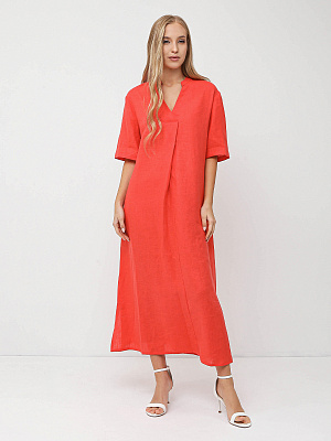 NK39-90 FABRETTI Платье женское 100% лён