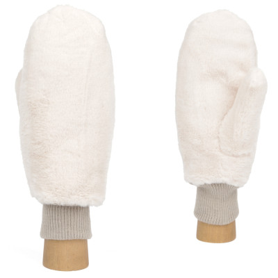 JDF32-5 FABRETTI Рукавицы жен. искусственный мех 100% полиэстер