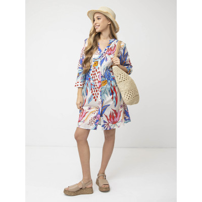 NN114-5 FABRETTI Туника женская 100% хлопок