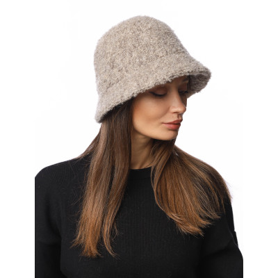 DX13-3 Fabretti Шляпа женская 18% шерсть 9% вискоза 73% полиэстер