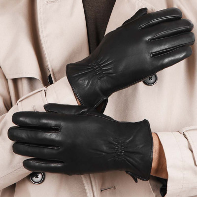 20FM45-1 FABRETTI Перчатки муж. нат. кожа