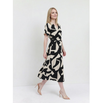 NPDS92-2P FABRETTI Платье женское 90% вискоза, 10% полиамид 