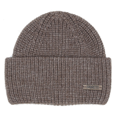 DFRG58-12 FABRETTI Шапка мужская 20% альпака, 30% шерсть, 50% акрил