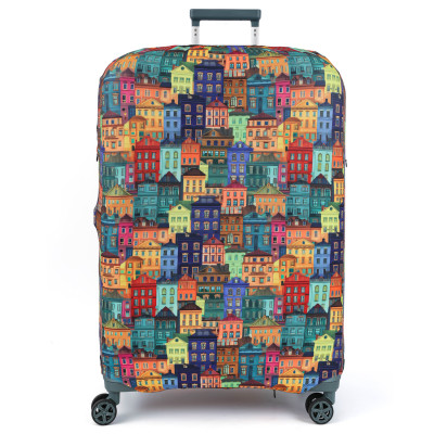 W1074-L FABRETTI Чехол для чемодана 92%полиэстер 8%спандекс 